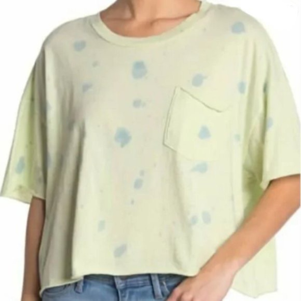 Abound Neon Cropped Pocket Top